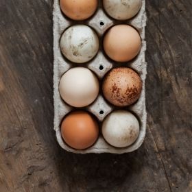 Vitamine Lebensmittel - Eier
