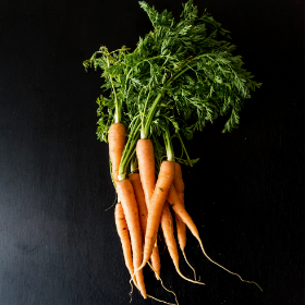 Vitamine Lebensmittel - Karotten